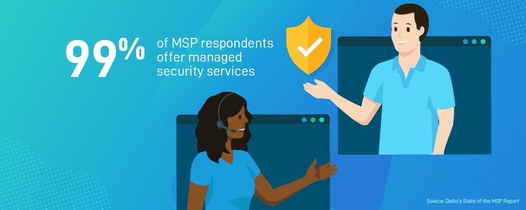 Les MSP proposent des services de sécurité managés 