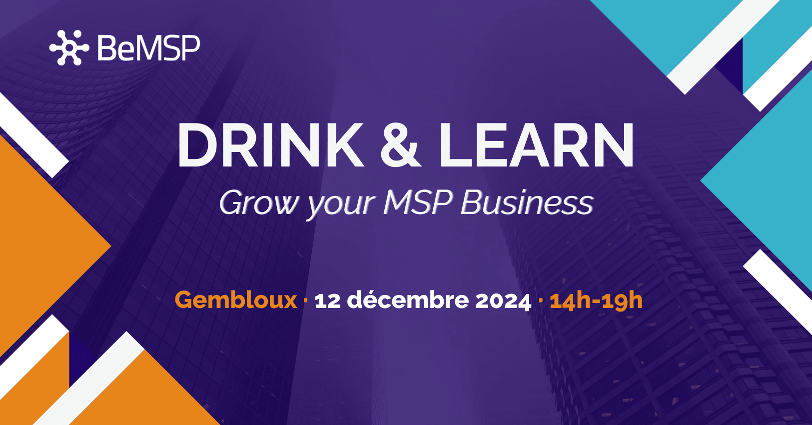 DRINK & LEARN Belgique - 12 décembre 2025